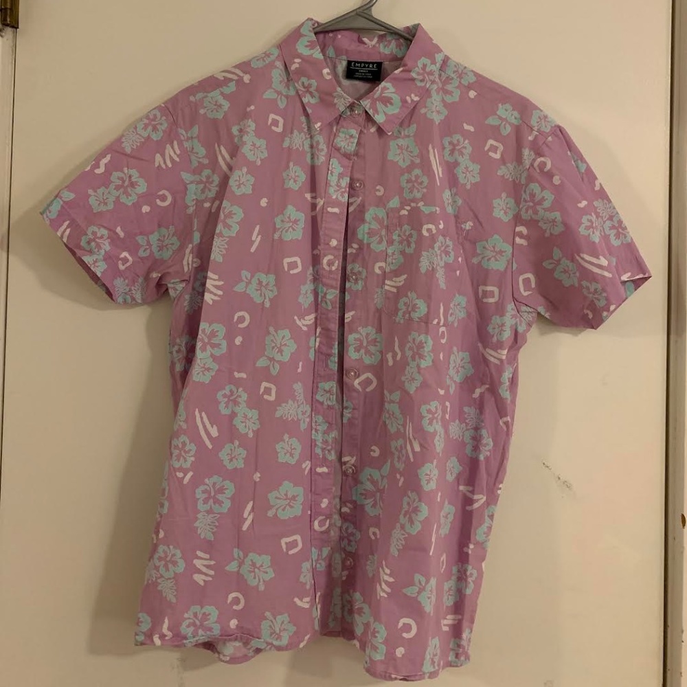 Empyre Flower Button Up